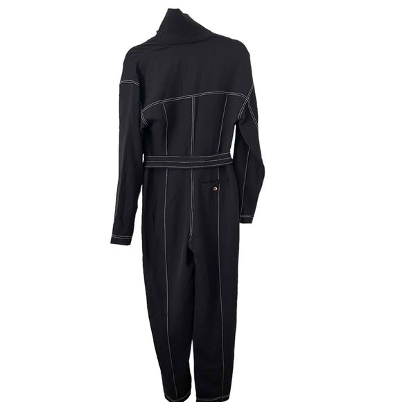 GREY JASON WU Utility Style Belted Jumpsuit NWOT Sz‎ 4 - Picture 3 of 5